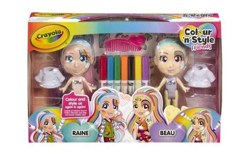 Crayola: Colour n Style - Tęczowe bliźniaczki