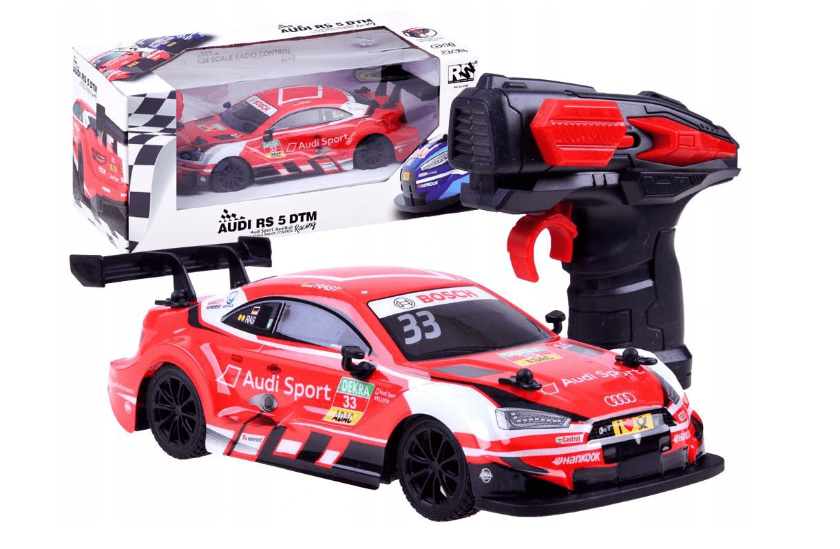 Audi RS5 DTM(RED BULL&AUDI SPORT) 2.4Ghz RC Car - red