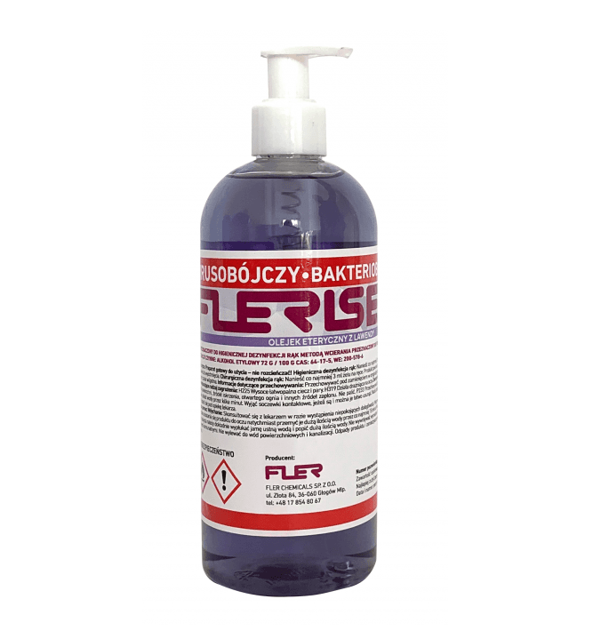 Flerisept - AB gel for hygienic hand disinfection - 400ml with lavender oil