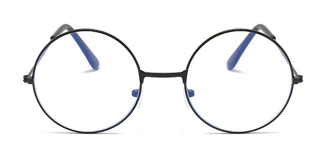 Okulary okrągłe Harry Potter - czarne