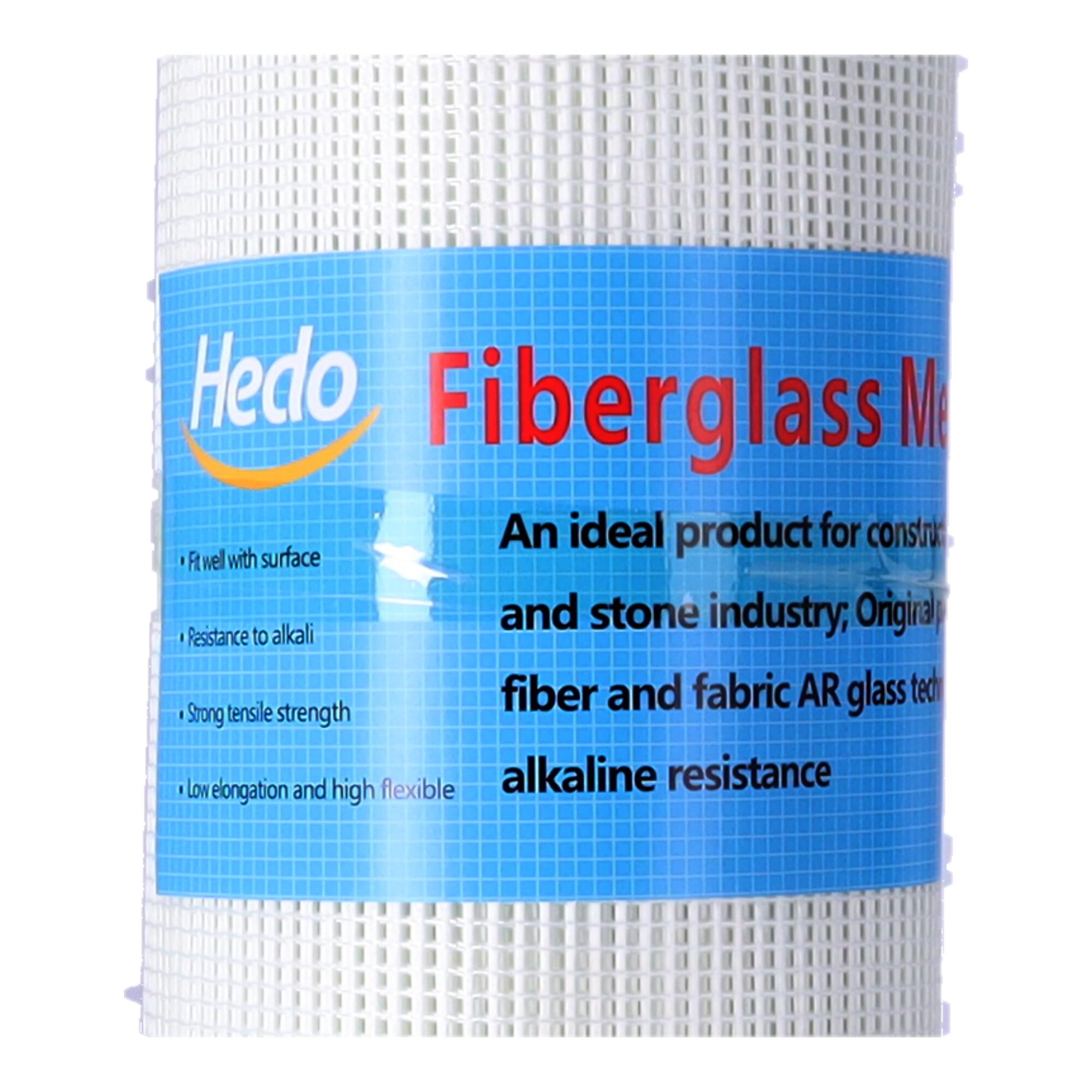 Fiberglass HEDO facade mesh 50m 160 g/m