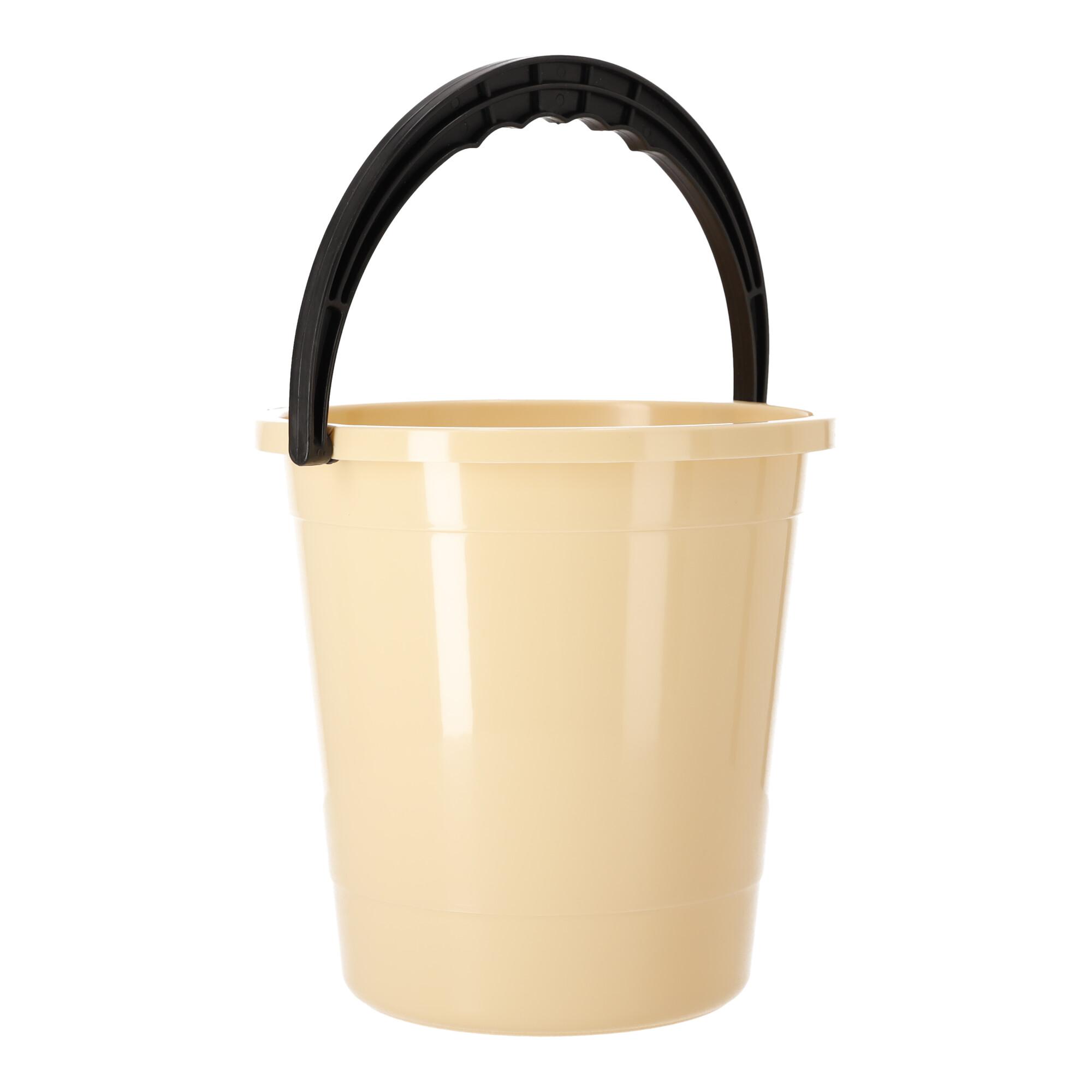 Bucket 5L, POLISH PRODUCT - cream color