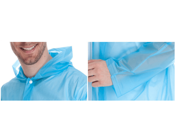 Adult rain cape - blue