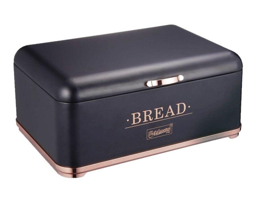 MaestroMR-1677-CU-BL bread box Rectangular