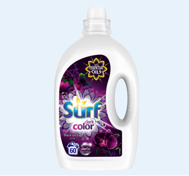Washing gel Surf 3l - black orchid & lily