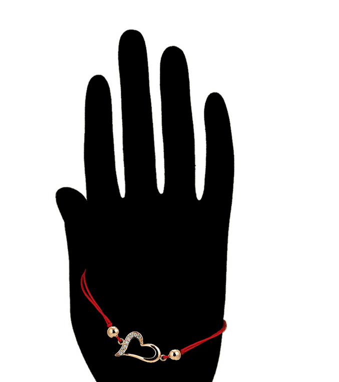 Bracelet strap Xuping heart - red
