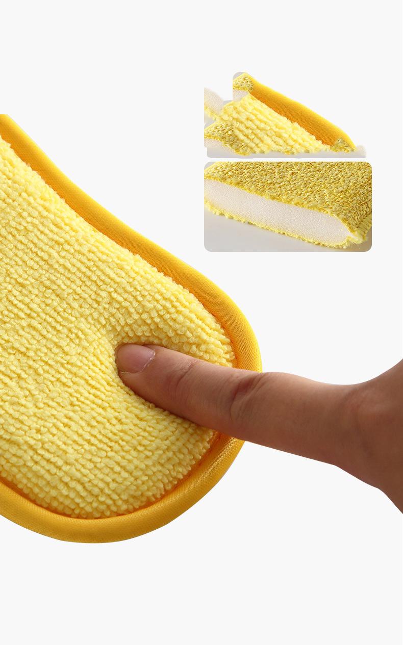 Kitchen cleaning sponge - yellow
