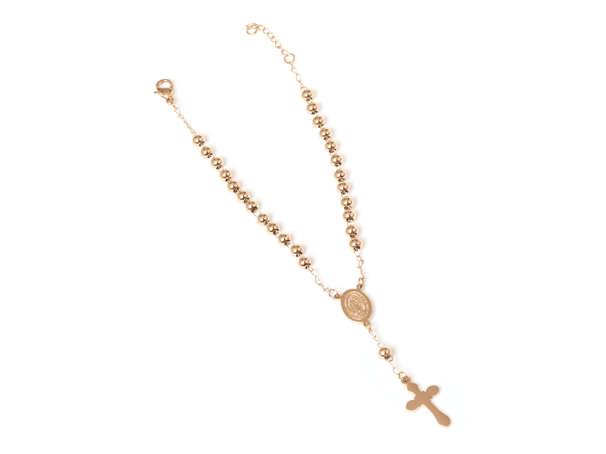 Bracelet celebrity Xuping rosary - gold