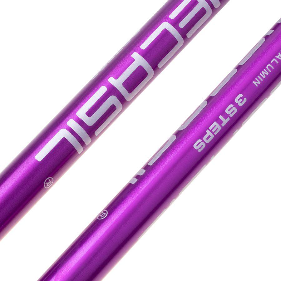 Nordic walking poles - purple
