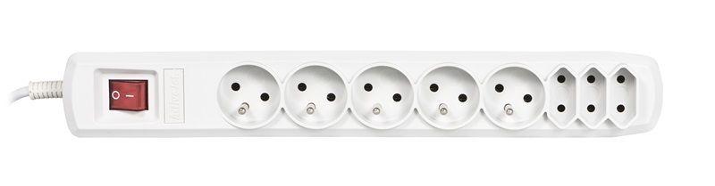 Activejet APN-8G/1,5M-GR power strip with cord