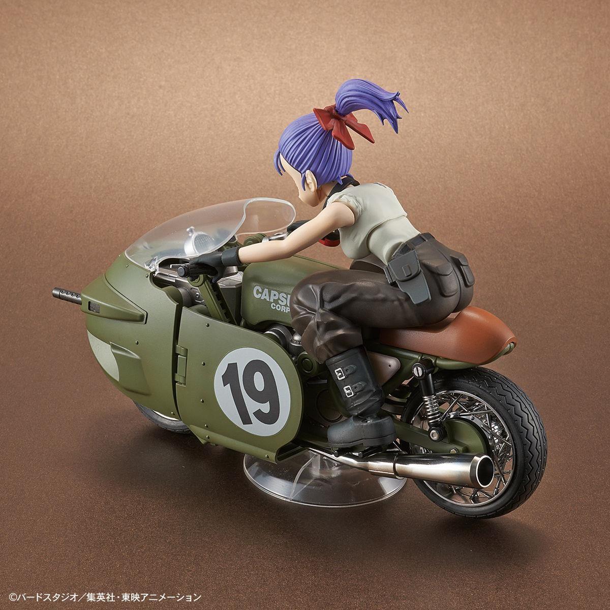 Figurine collector's BANDAI Dragon Ball Rise Mechanics Bulma S No.19 Motorcycle