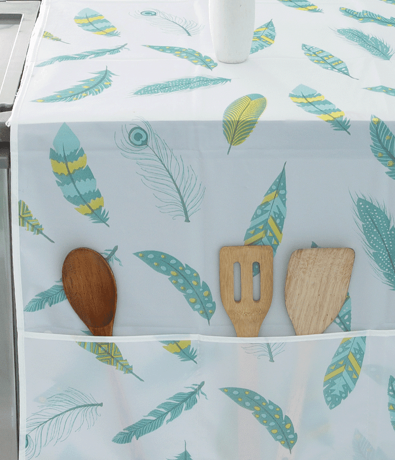 Organizer / cover for sale or washing machine - leaves design
