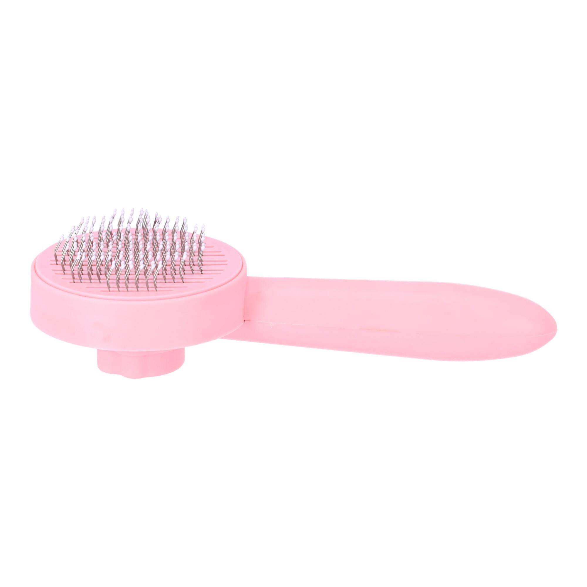 Brush for hair removal dog or cat - pink