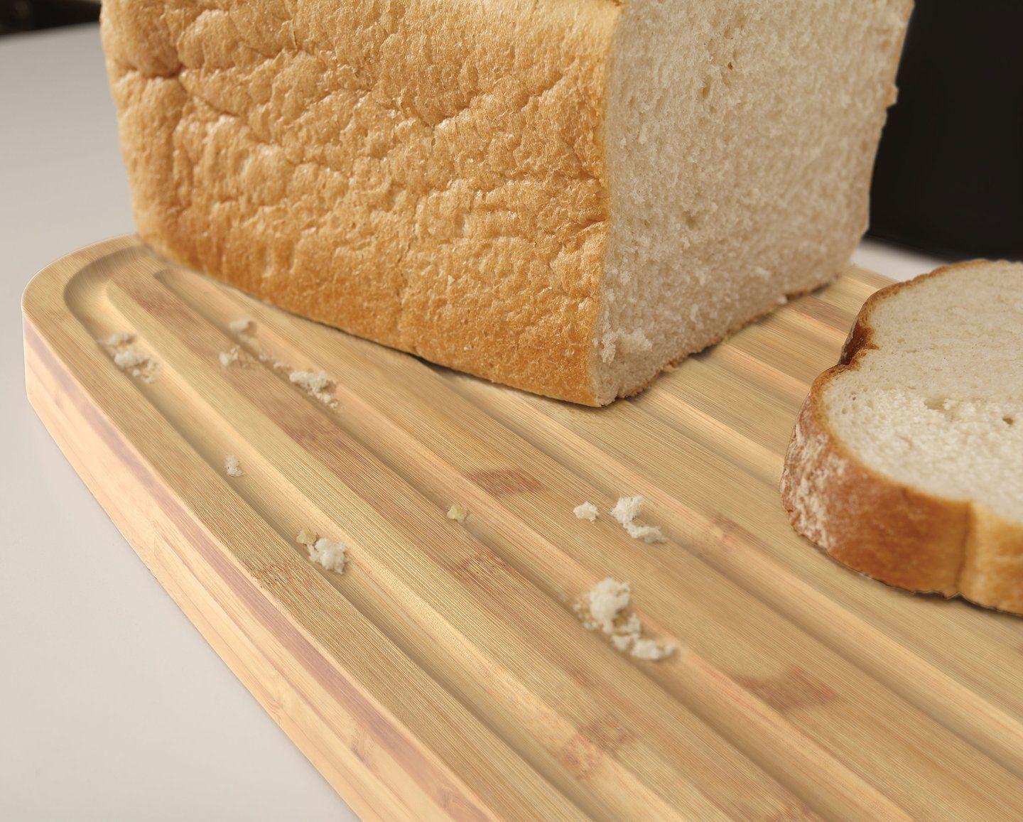 Joseph Joseph Bamboo Bread and cutting board, white