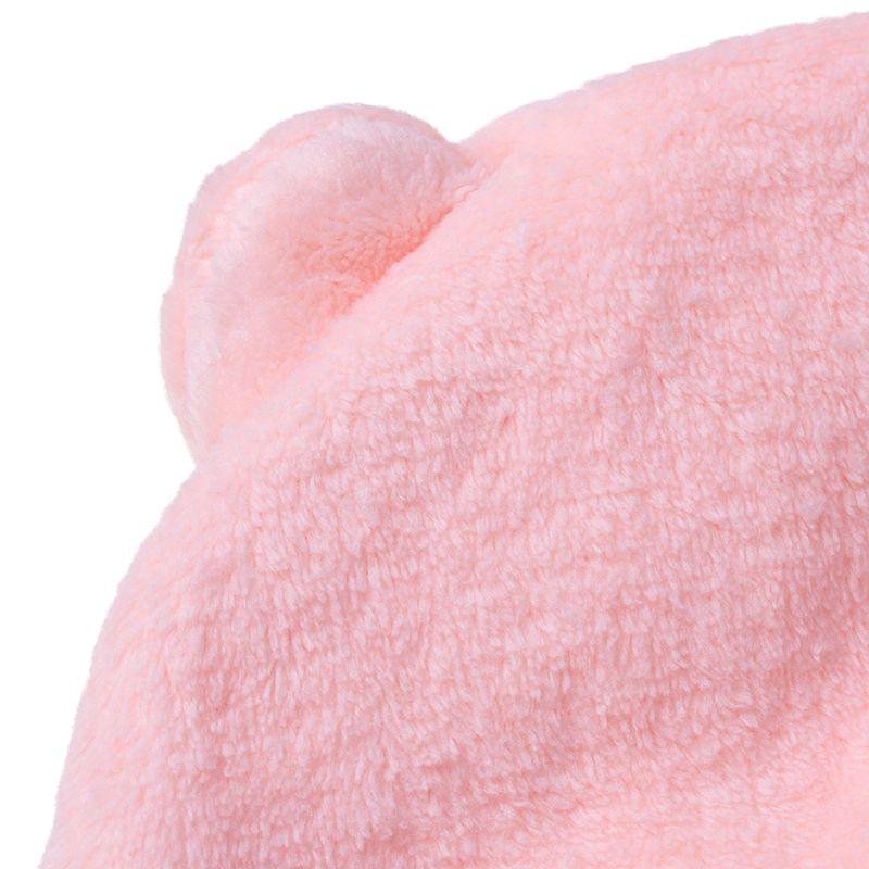 Szybkoschnący ręcznik do włosów 4w1 - różowy