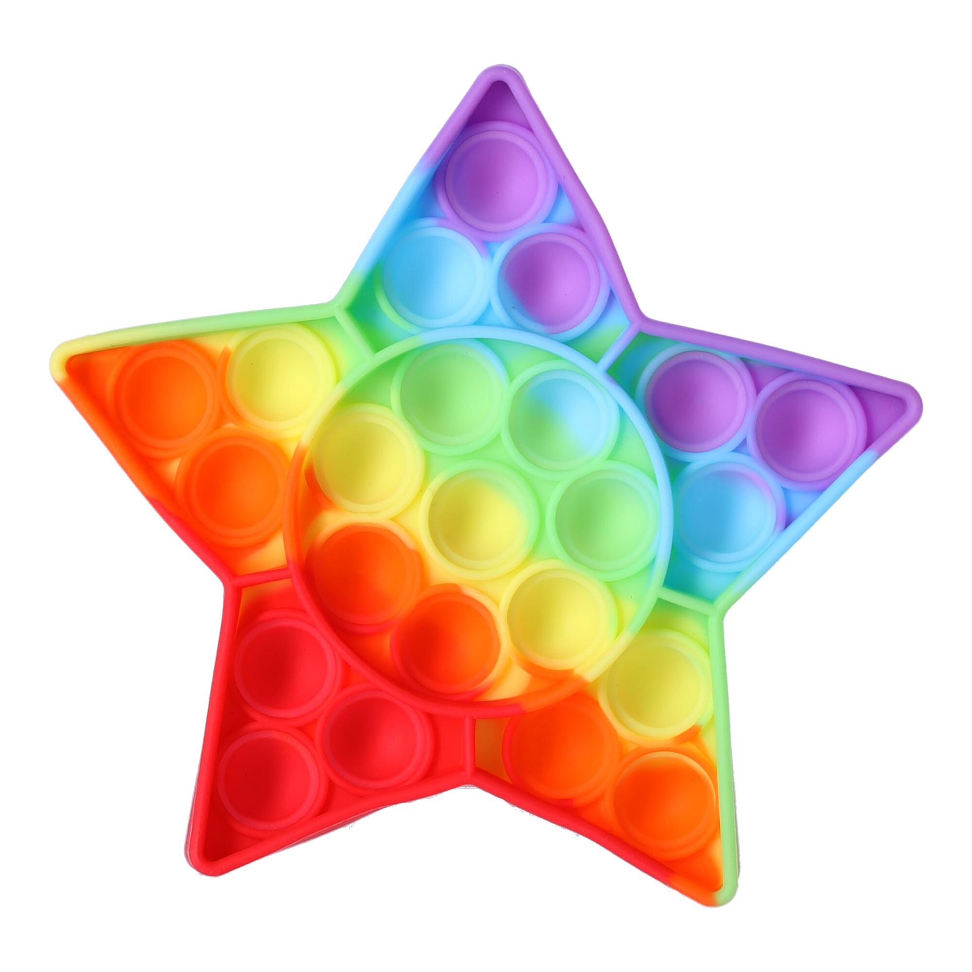 Star-shaped anti-stress sensory toy