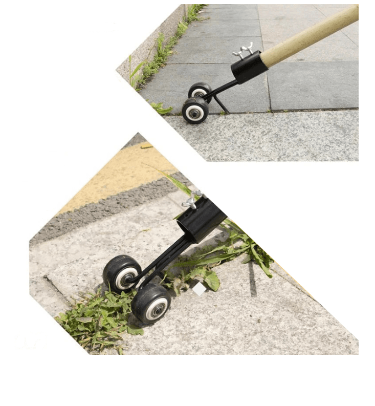 Cutter / puller for removing weeds
