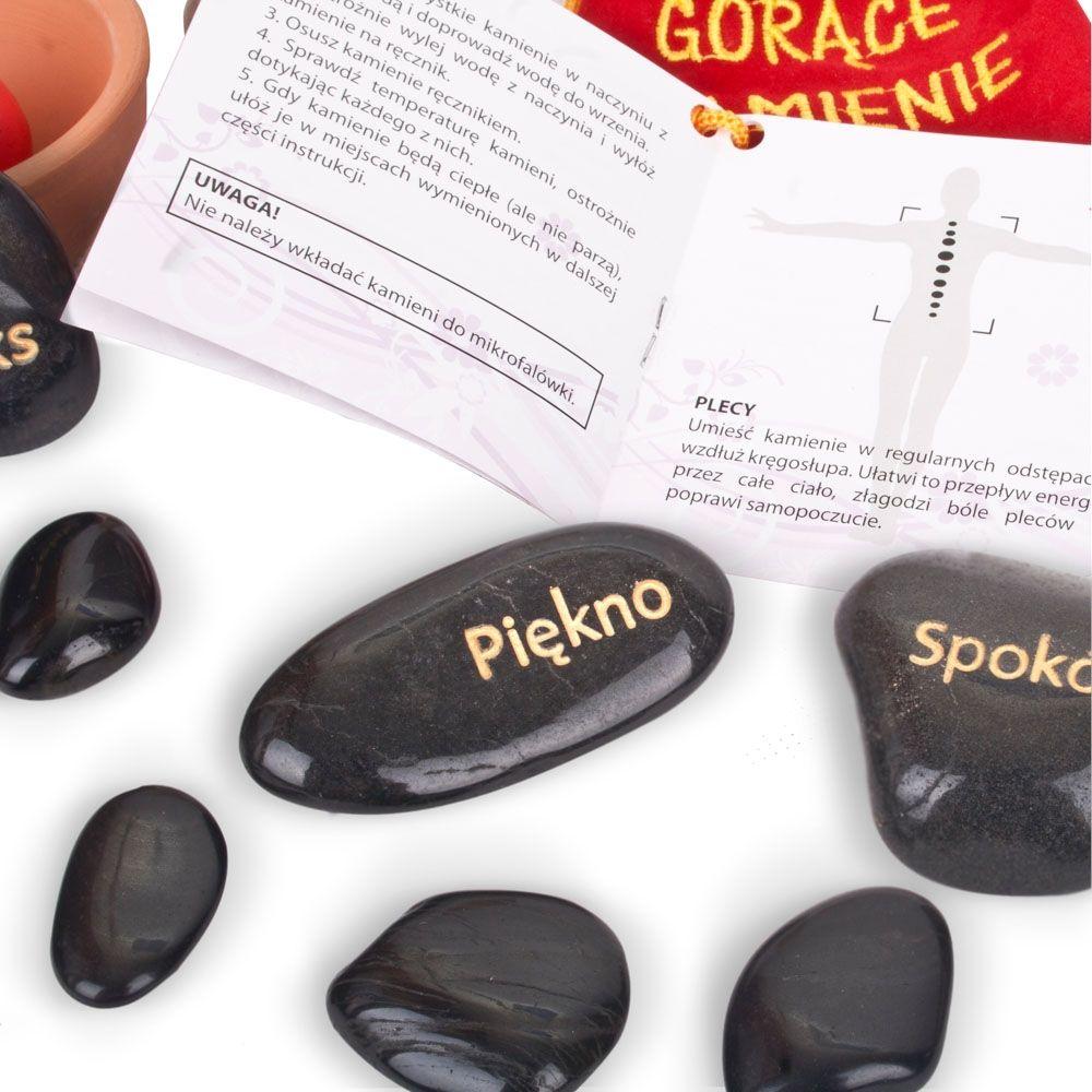Set of hot stones for massage (PL)