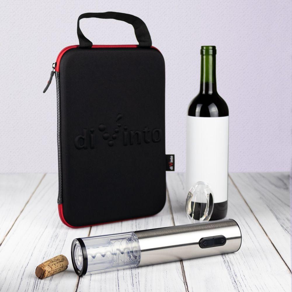 Silver Twister Deluxe Electronic Corkscrew