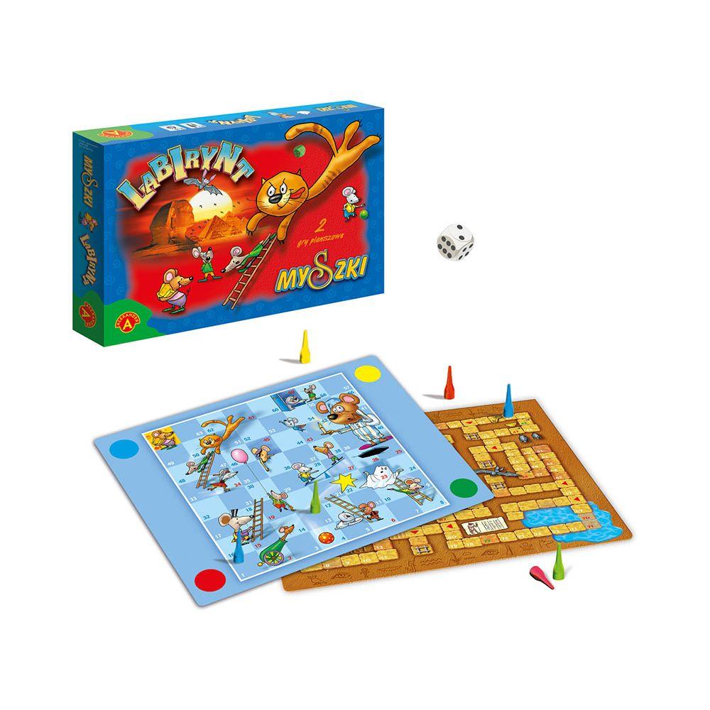 Board game Alexander - Labyrinth, Mice