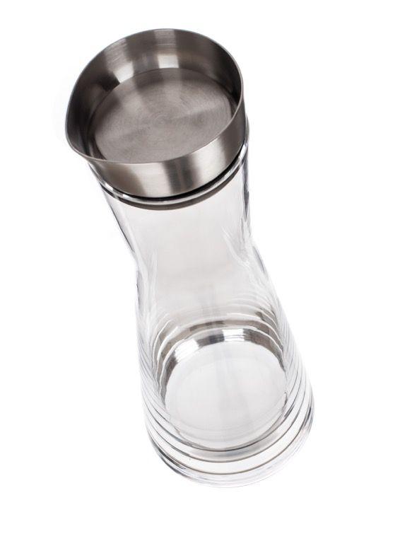 Glass carafe with a cap 1000ml
