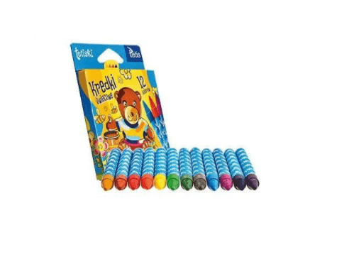 Wax crayons KT010-AB - 12 colors