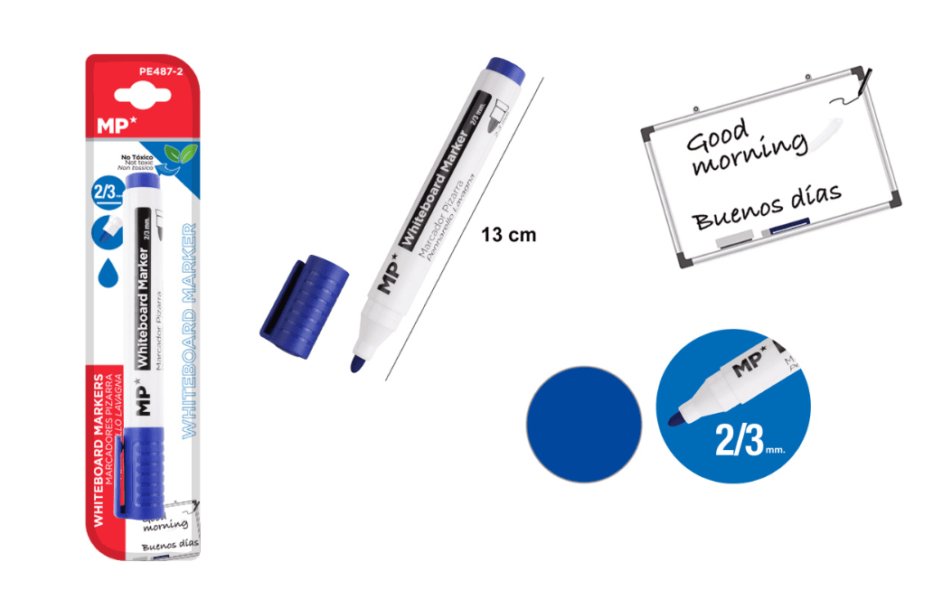 Dry-erase marker for blackboard - blue