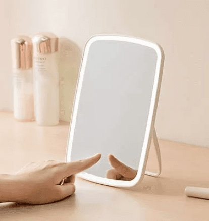 Cosmetic mirror + magnifying glass Jordan & Judy LED (NV026) - monochrome LED