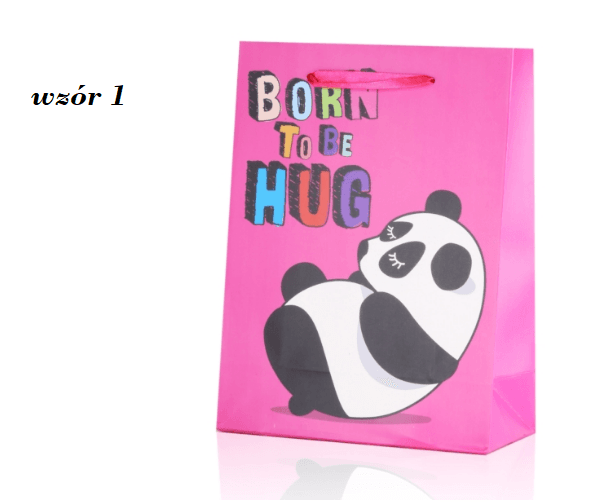 Gift bag Panda 24cm x 18cm