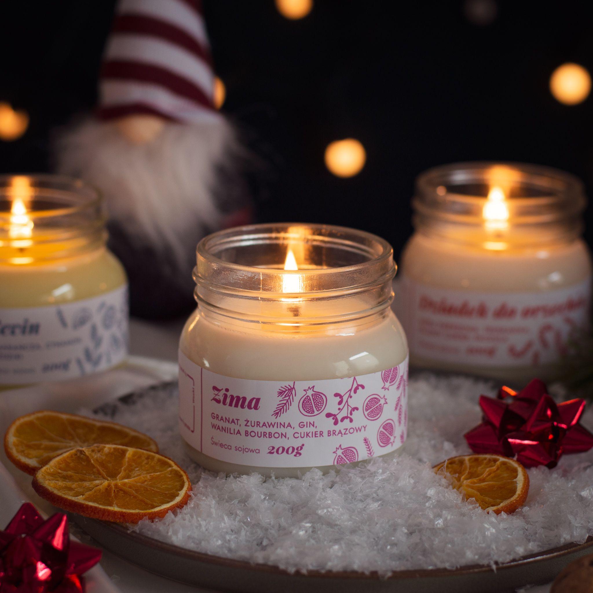 Scented candle Premium - Winter / Polish product