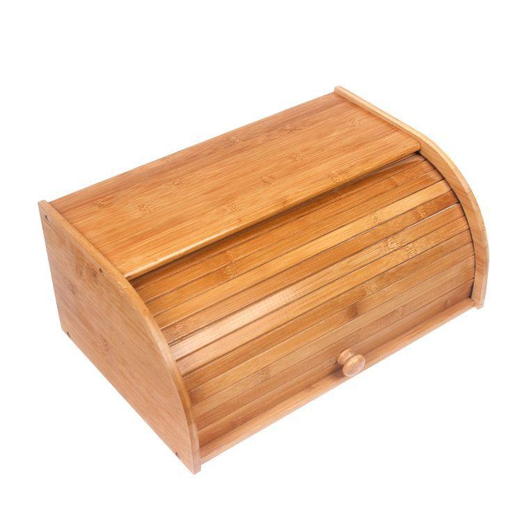 Chlebak bambusowy, pojemnik na pieczywo, rozm. 40x26x20 cm