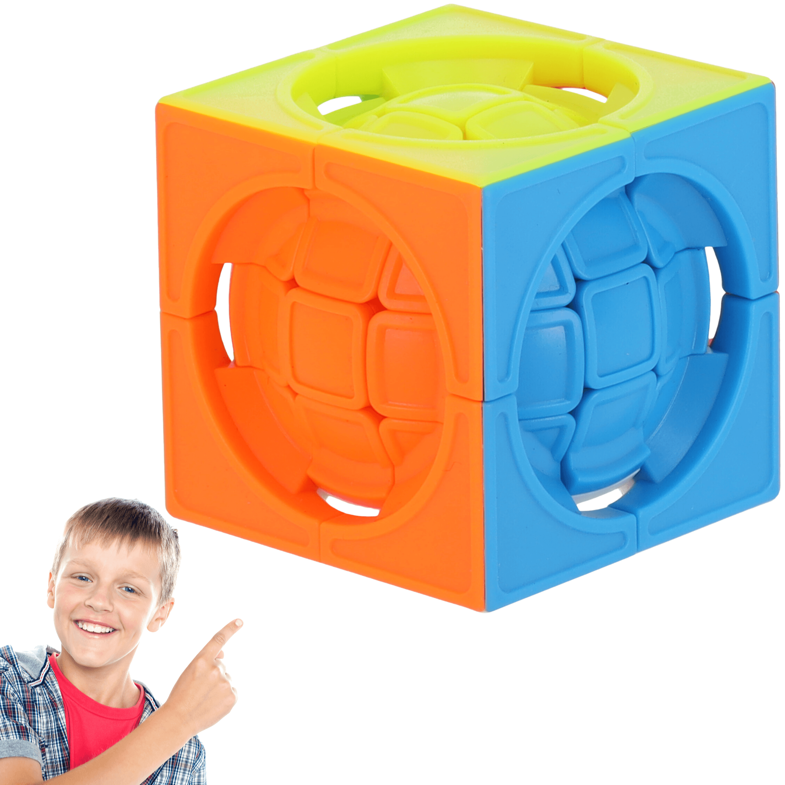 Modern jigsaw puzzle, Rubik's Cube