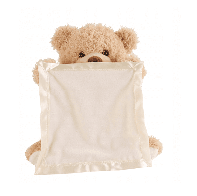 Interactive plush toy - Teddy bear playing Akuku game