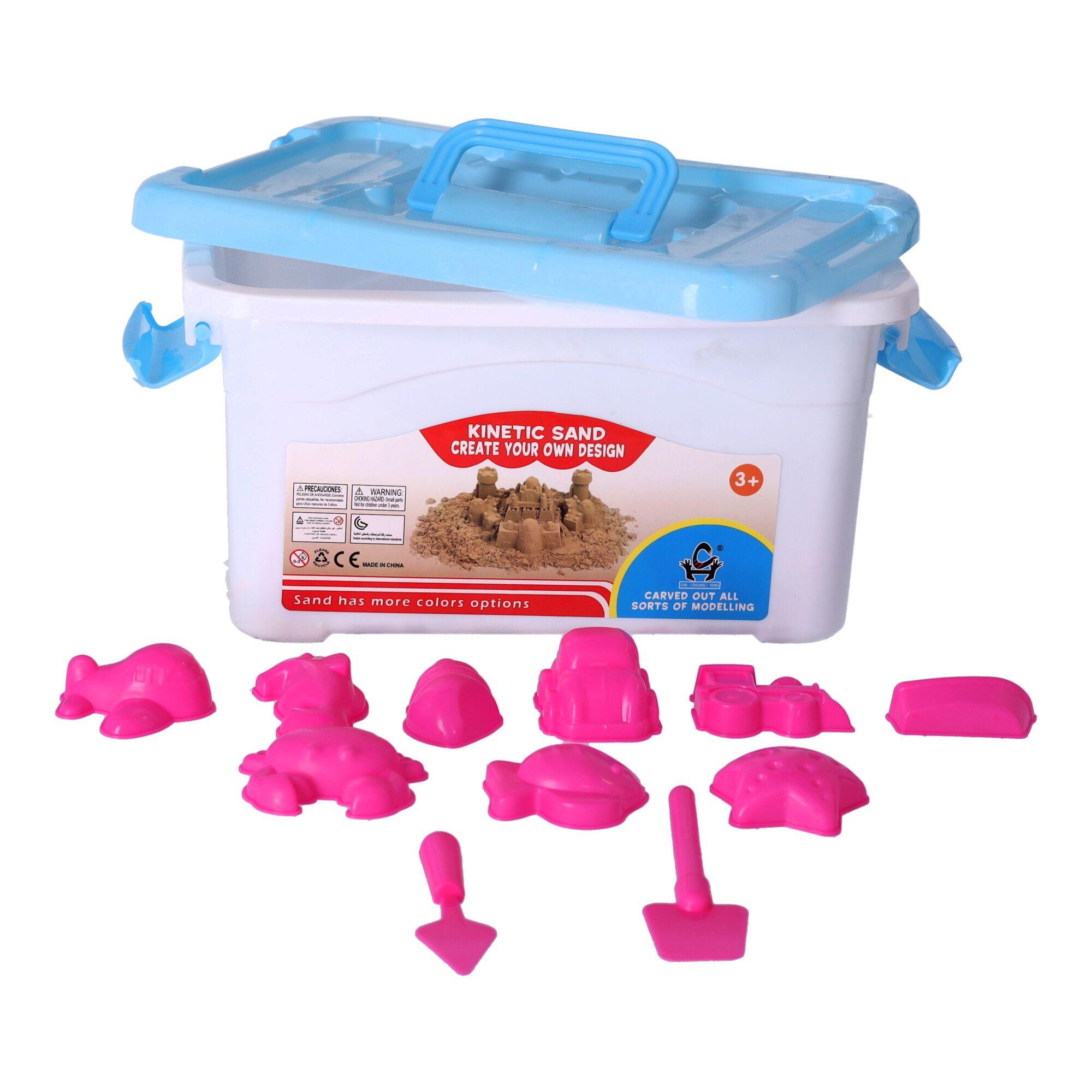 Kinetic sand set for children 3 kg - type II