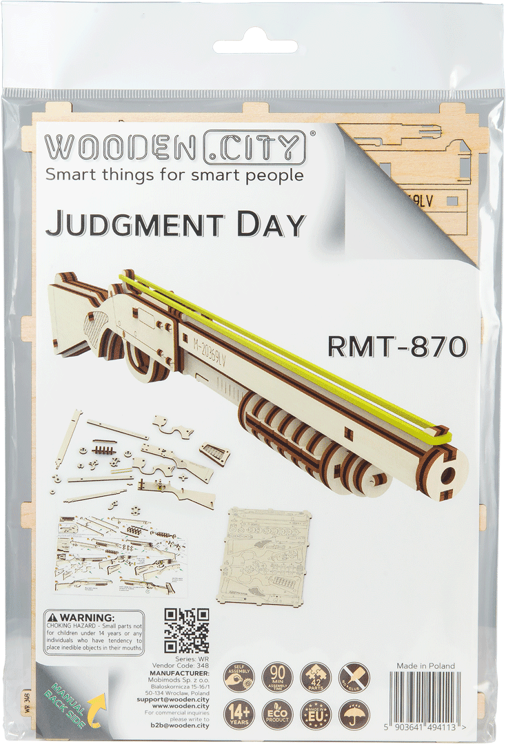 Wooden 3D Puzzle - Judgament Day RMT-870