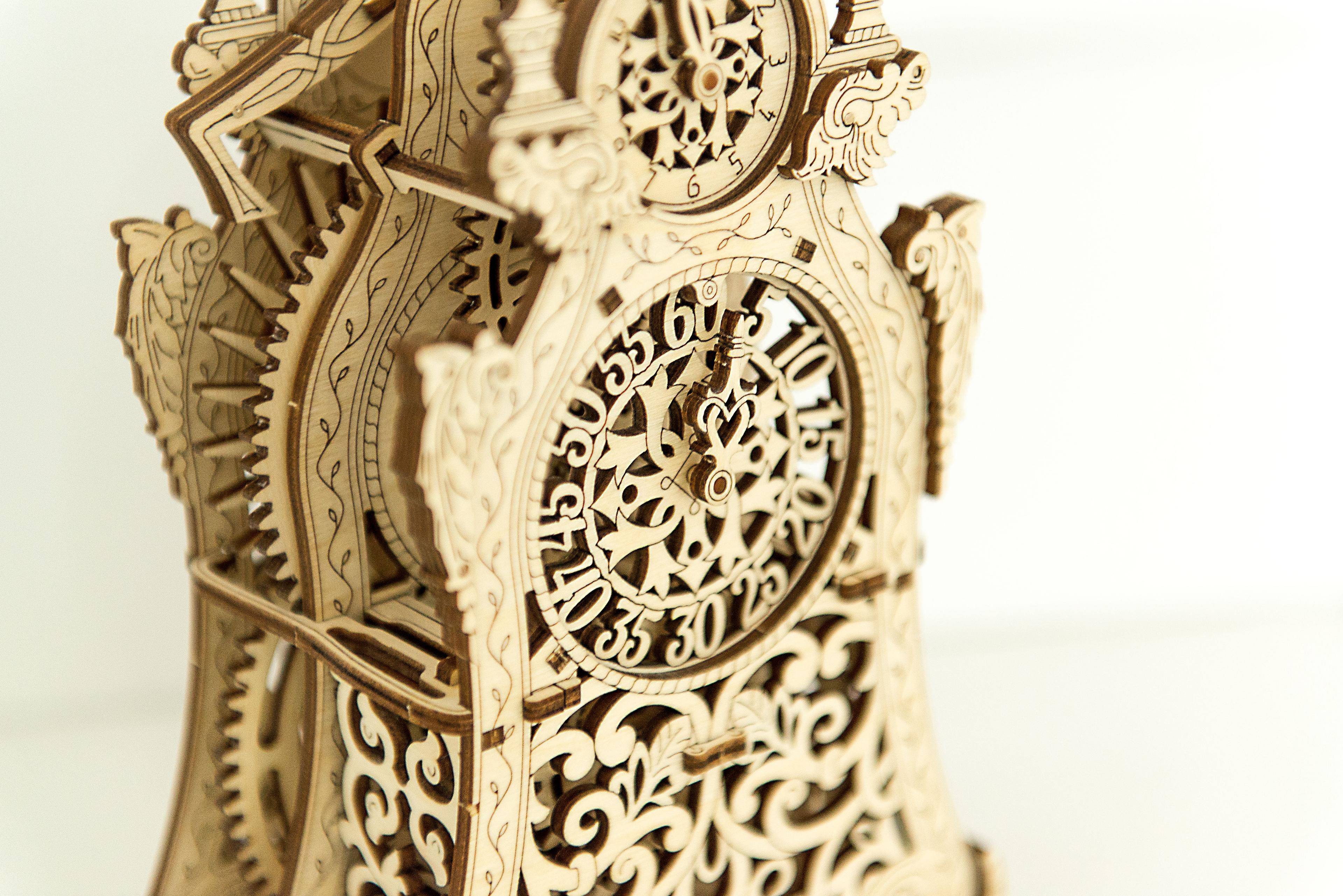 Wooden 3D Puzzle - Magic Clock