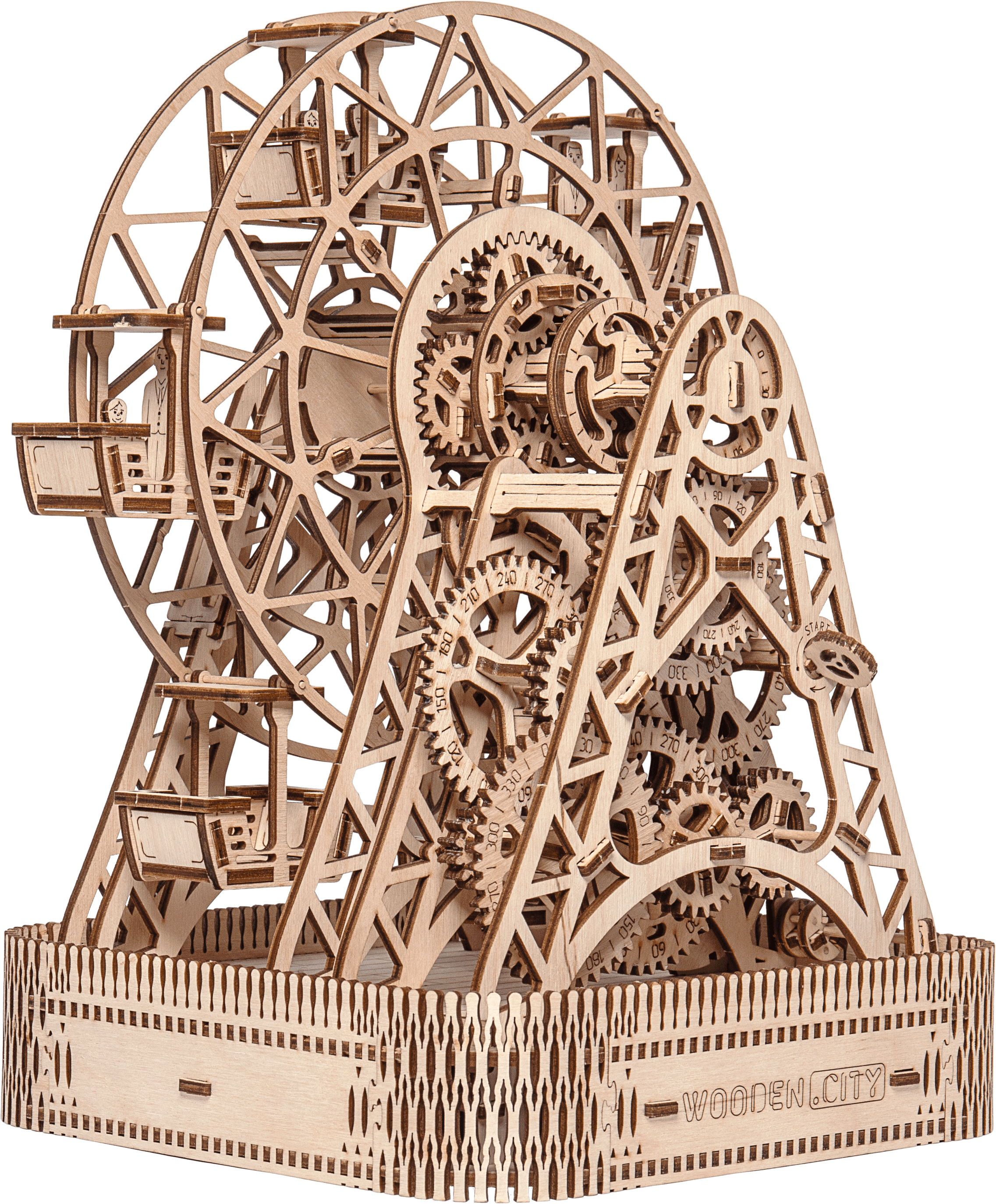 Wooden 3D Puzzle - Ferris Wheel