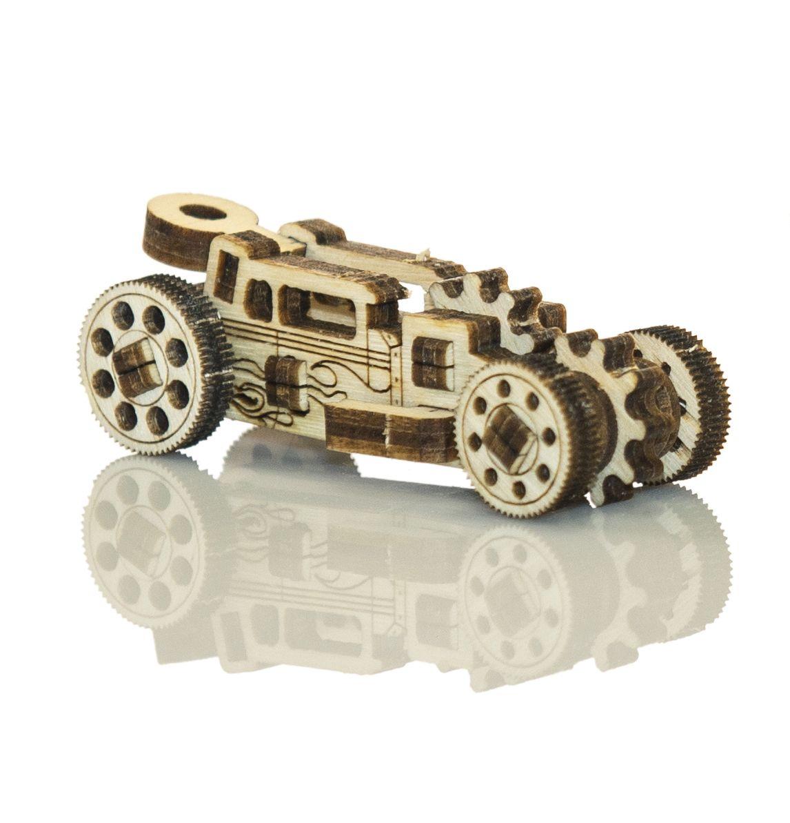 Wooden 3D Puzzle - Racing Cars