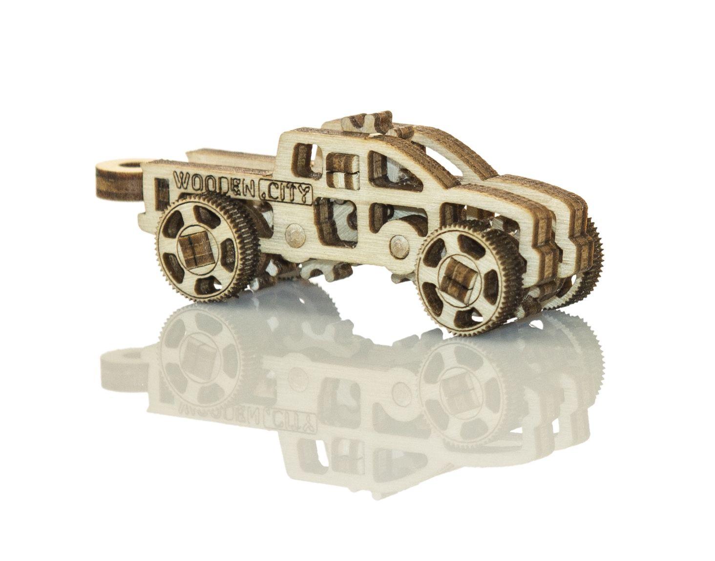 Wooden 3D Puzzle - Trucks