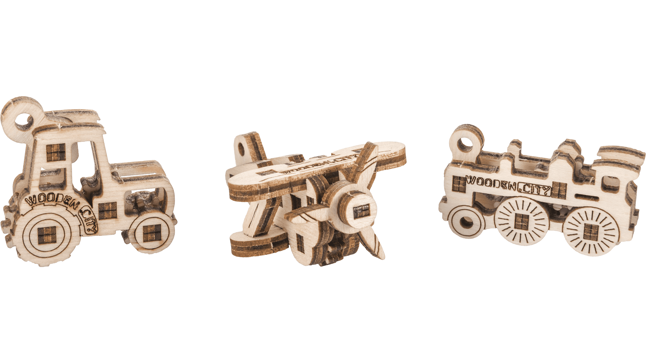 Wooden 3D Puzzle - Transport gadgets