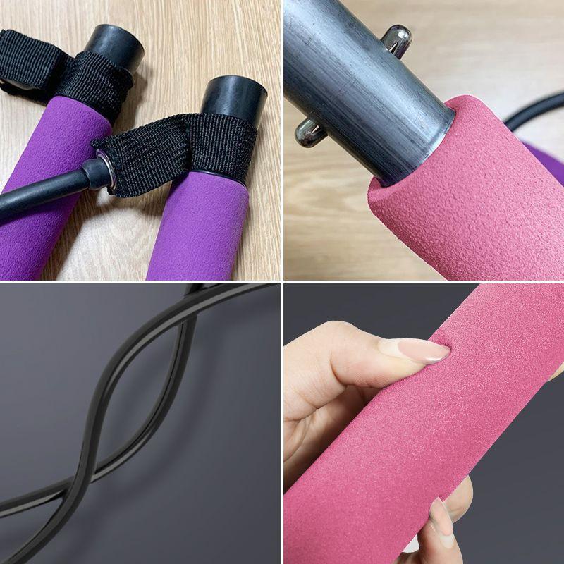 Pull-up bar with exercise bands - pink