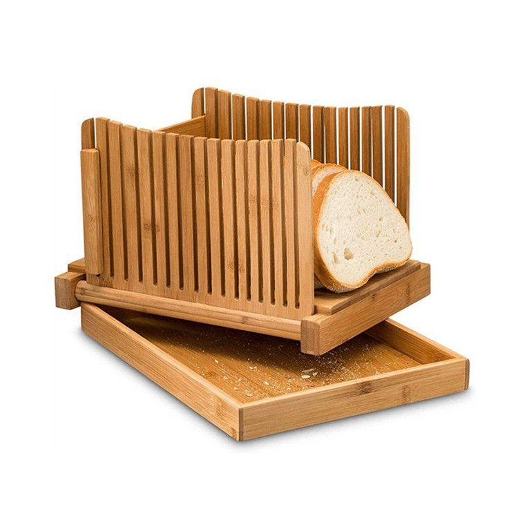 Bamboo bread slicer