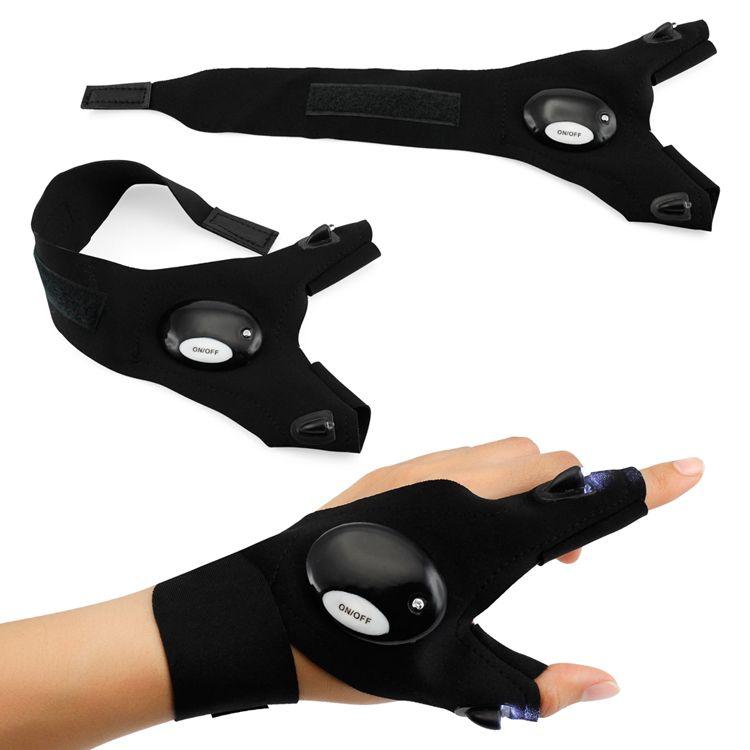Multifunctional glove with LEDs (left)