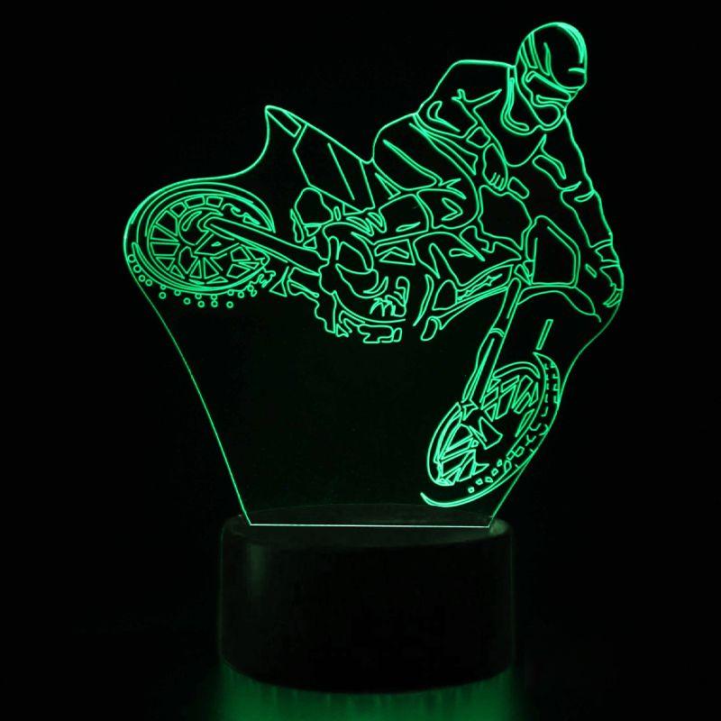 Lampka nocna 3D LED "Cross" Hologram + pilot