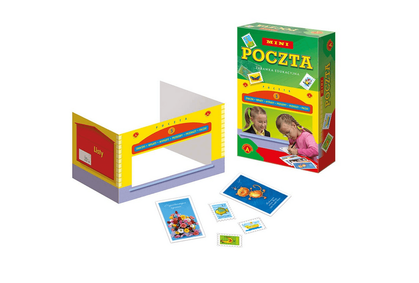 Gra edukacyjna Alexander - Poczta - Mini