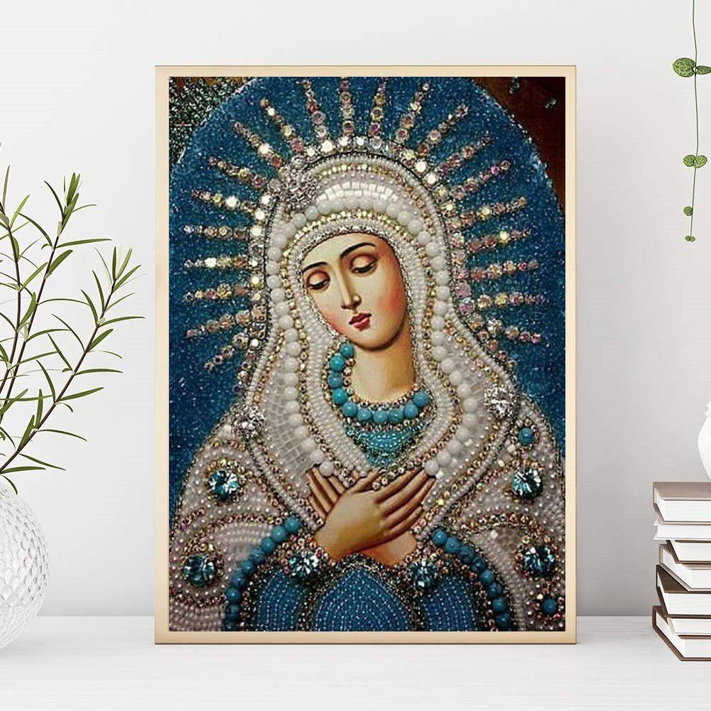 Diamond Embroidery / 5D Picture / Diamond Mosaic / Diamond Painting - image of Our Lady of the Gate of Dawn, size 40x50 cm
