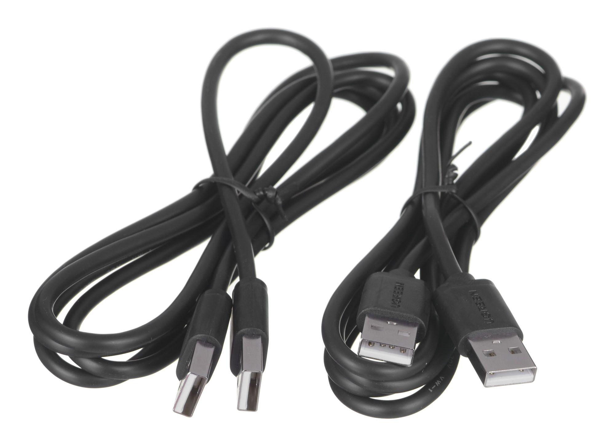 Switch KVM USB 2x4 UGREEN USB 2.0 black