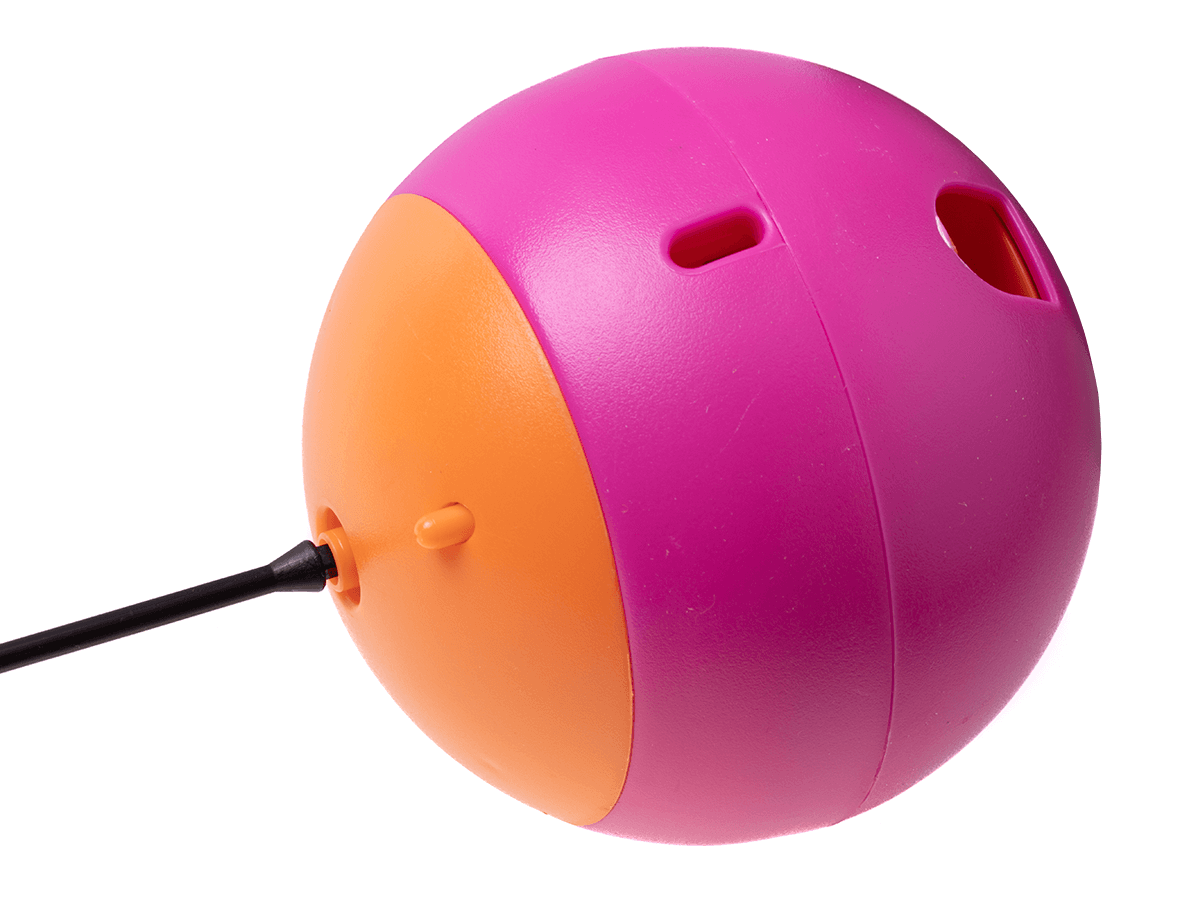 Zabawka dla kota 3w1 z laserem - różowa