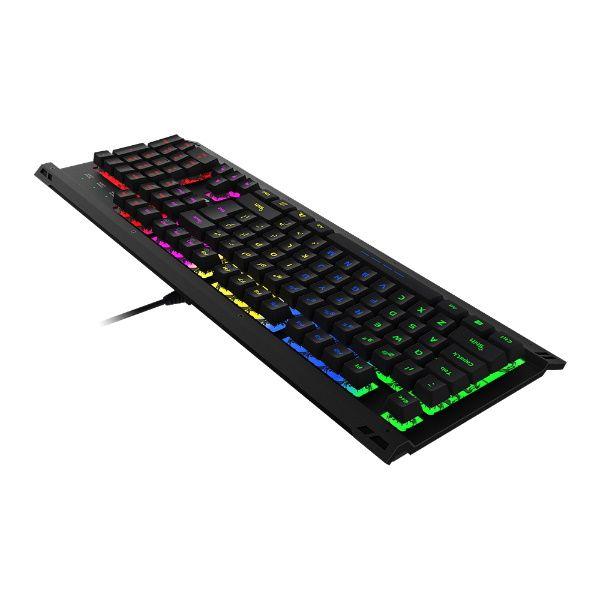 Dareu gaming keyboard LK145 rainbow black