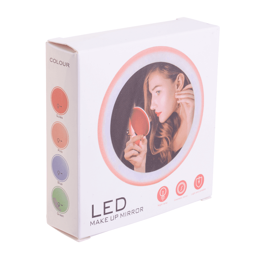 Lusterko kosmetyczne podświetane LED